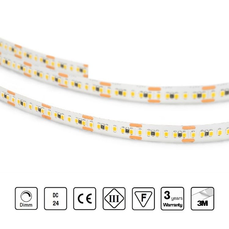 STRIP LED 24V 240 LED/m 19,2W/m CRI 90 5mm