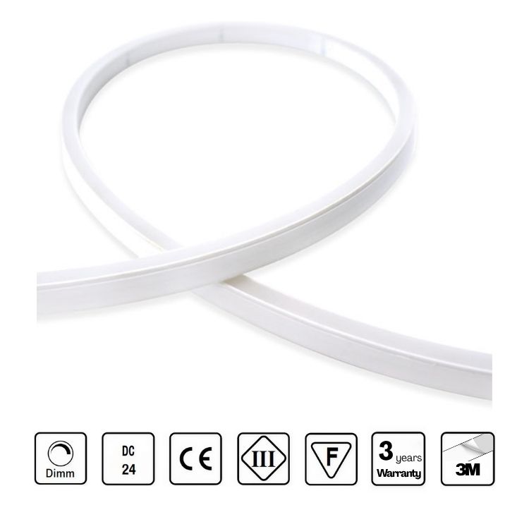 STRIP LED 24V 120 LED/m 11,52W/m CRI 80 IP65
