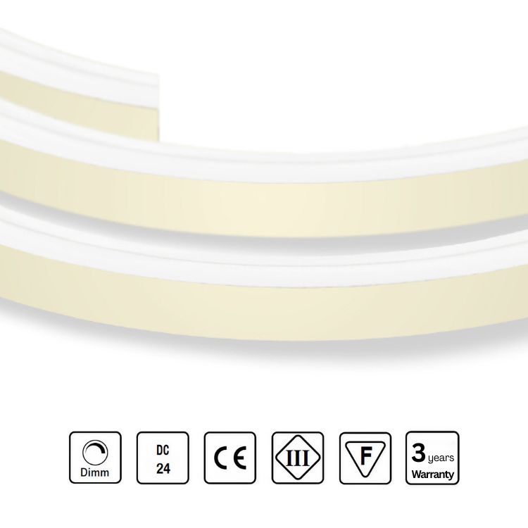 STRIP LED 24V 120 LED/m 15W/m CRI 90 IP67
