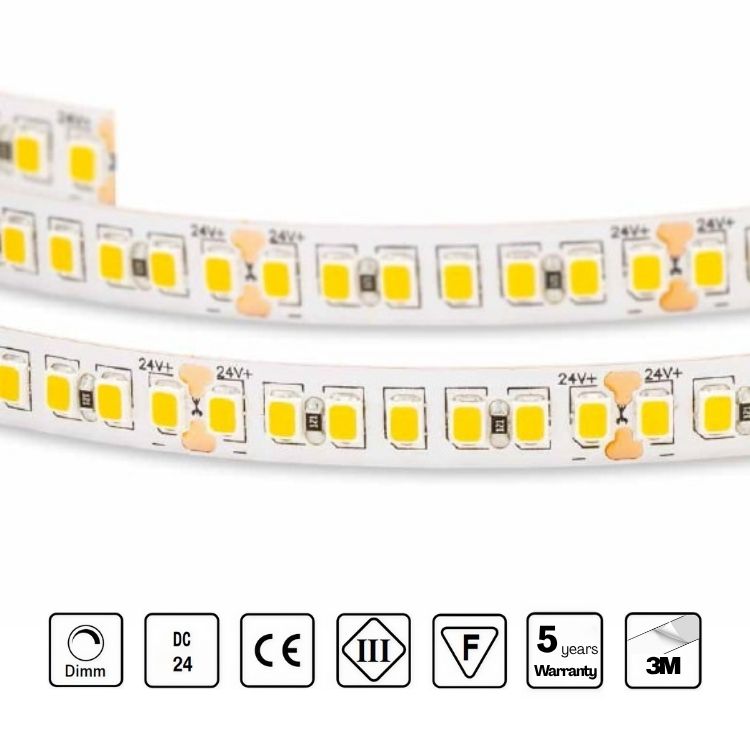 STRIP LED 24V 210 LED/m 14,4W/m CRI 80