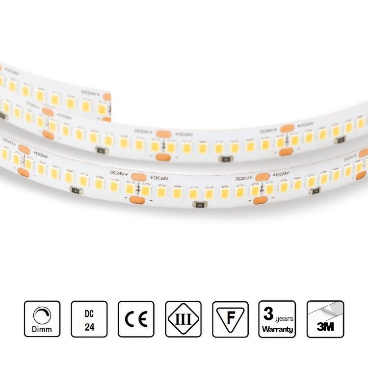 STRIP LED 24V 240 LED/m 19,2W/m CRI 90