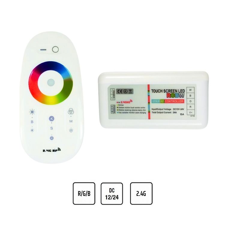 2.4G Touch RGBW LED Control System