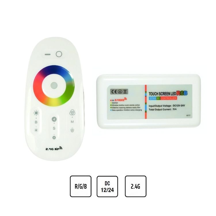 2.4G Full Touch RGB LED Control System