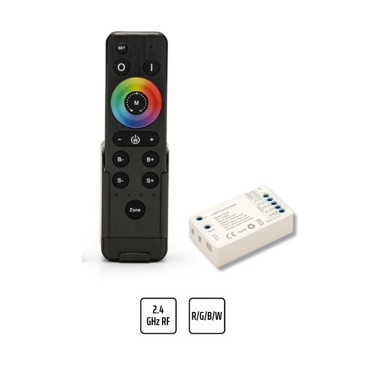 2.4GHz RF Remote Control for RGBW lights