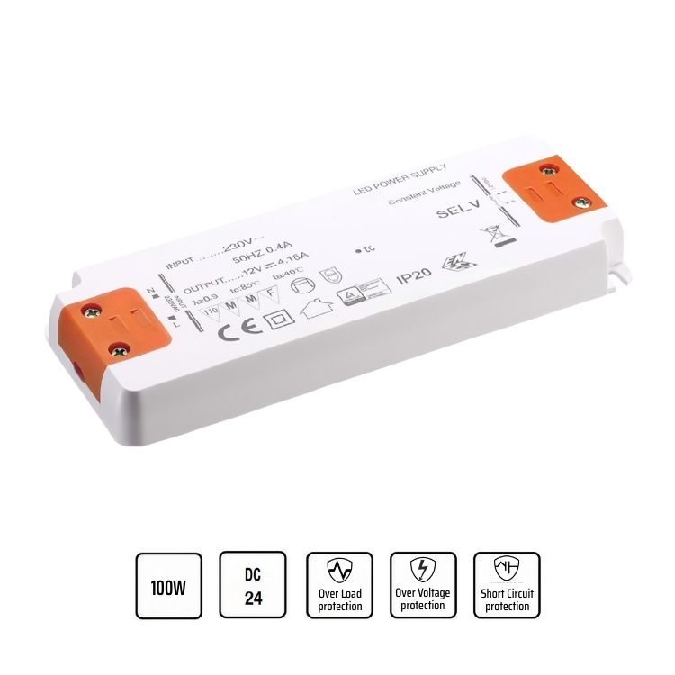 Alimentatore 24V 100W Ultrasottile