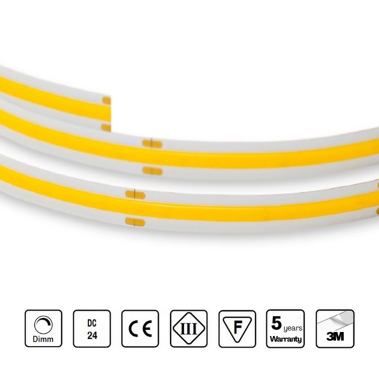 STRIP LED 24V 504 LED/m 8,5W/m CRI 90