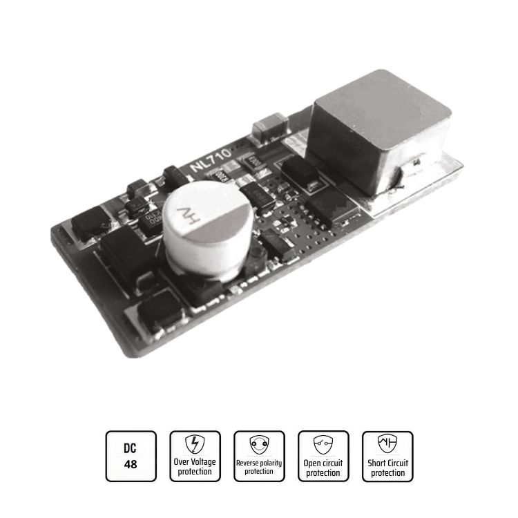 CONVERTITORE TENSIONE CORRENTE 24-48V STEP DOWN DIMMERABILE NFC