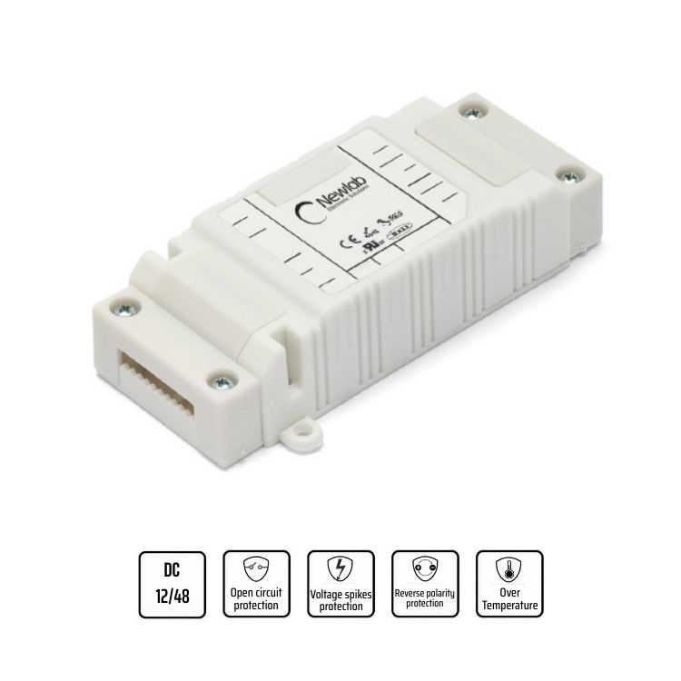 Mono-channel CV dimmer with DALI/PUSH/POT/0-10V input