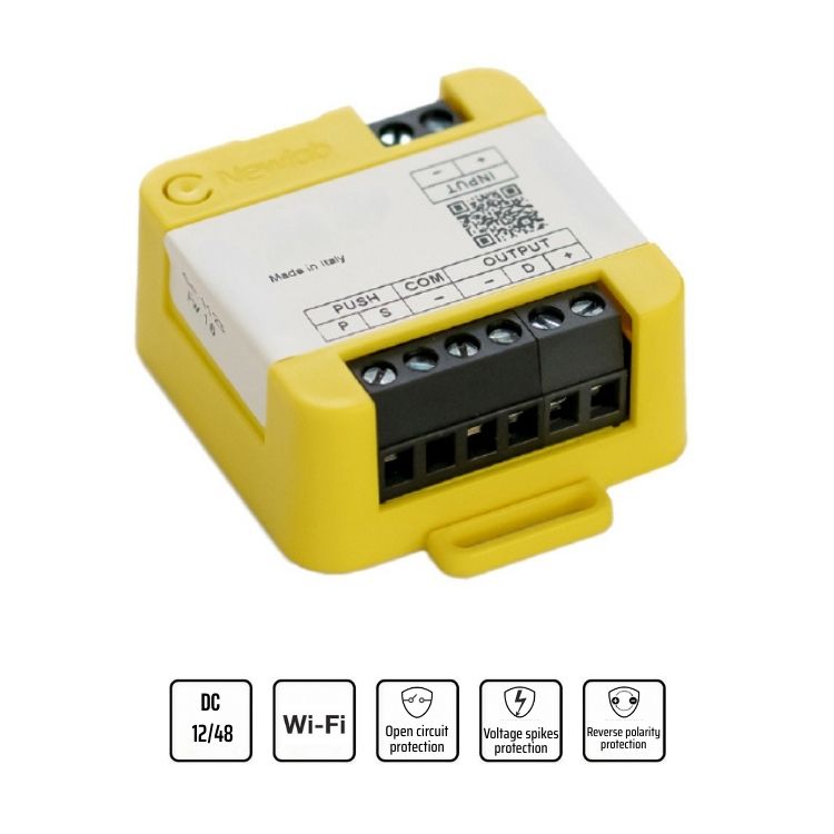 Dimmer monocanale CV con ingresso RADIO/PUSH